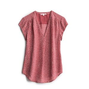 Fun2Fun Lillian V Neck Blouse